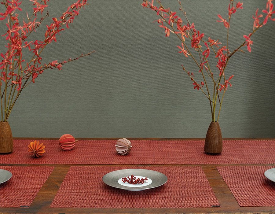 Chilewich Basketweave Rectangle Placemat Set/4 Available in 11