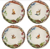 Forest Walk salad/dessert Animal set
