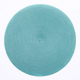 Deborah Rhodes Round Braid Linen Placemat Set/4 available in 37 colors