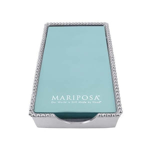 Mariposa Guest Towel Beaded Napkin Box