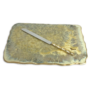 Borealis Gold tray large