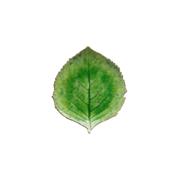 Costa Nova Riviera Hydrangea leaf plate available in 3 colors