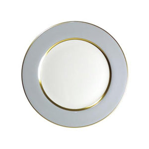 Royal Limoges Recamier Mak Gray Dinner Plate set/4