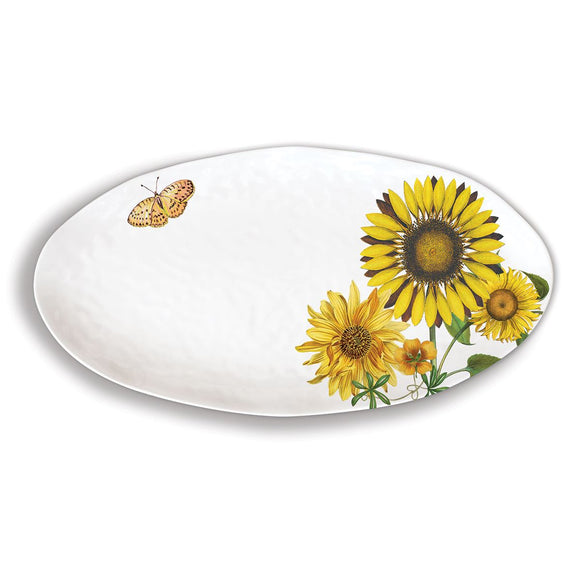 Sunflower melamine Serving Platter