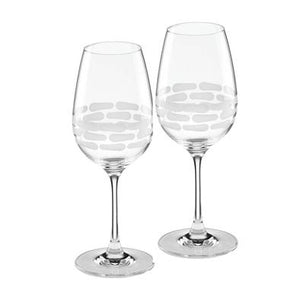 Truro White Wine Glass Set/2