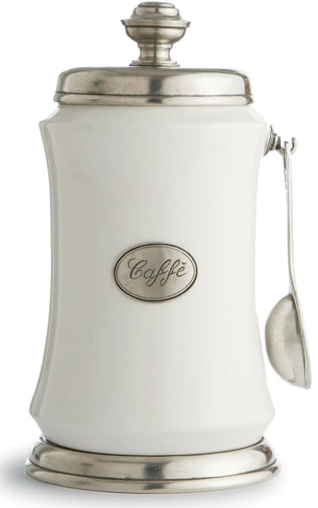 Arte Italica Tuscan Coffee Canister w/spoon