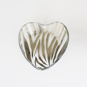 Zebra Heart Bowl