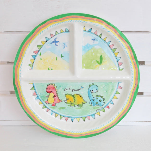Baby Cie Sectioned Plate available in 2 patterns