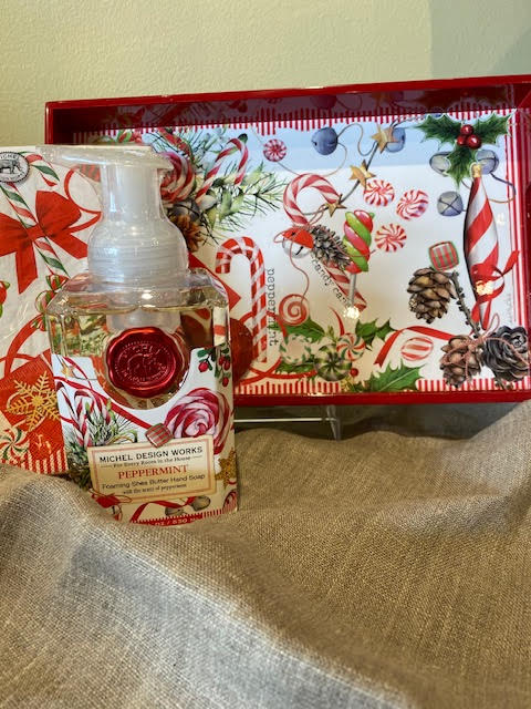 Peppermint tray/soap set