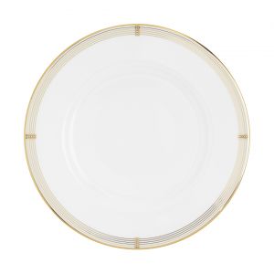 Prouna Regency Platinum Salad/Dessert Plate available in Gold and Platinum set/4