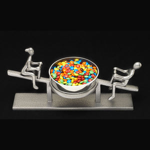 Seesaw Candy Dish with spoon