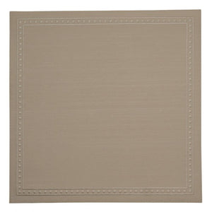 Prouna/Kiyassa Square Placemat with Pearl available in 3 colors set/4